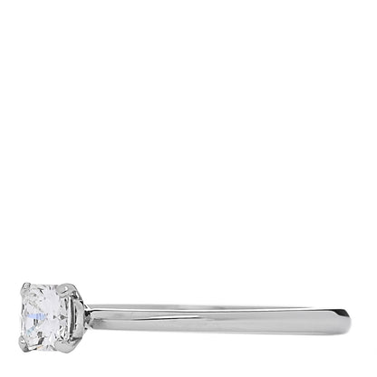 Tiffany Platinum Diamond .23ct Princess Cut Engagement Ring  49 5 3 of 6