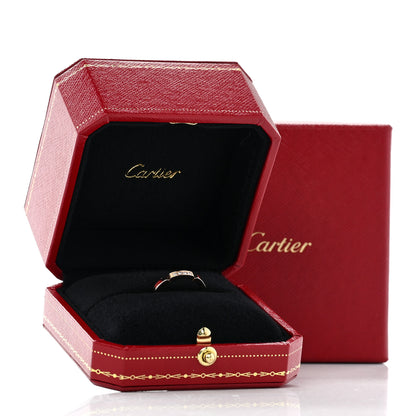 Cartier 18K Pink Gold Diamond Maillon Panthere Wedding Band Ring 49 5 5 of 5