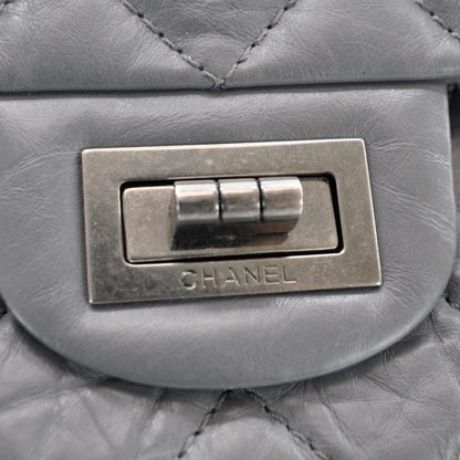 Chanel Aged Calfskin 2.55 Reissue 227 Flap Grey 9 of 10