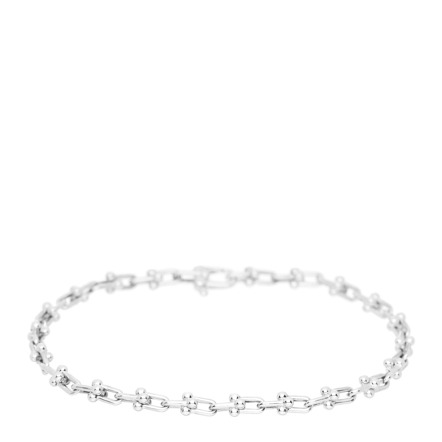 Tiffany Sterling Silver Micro HardWear Link Bracelet 1 of 3