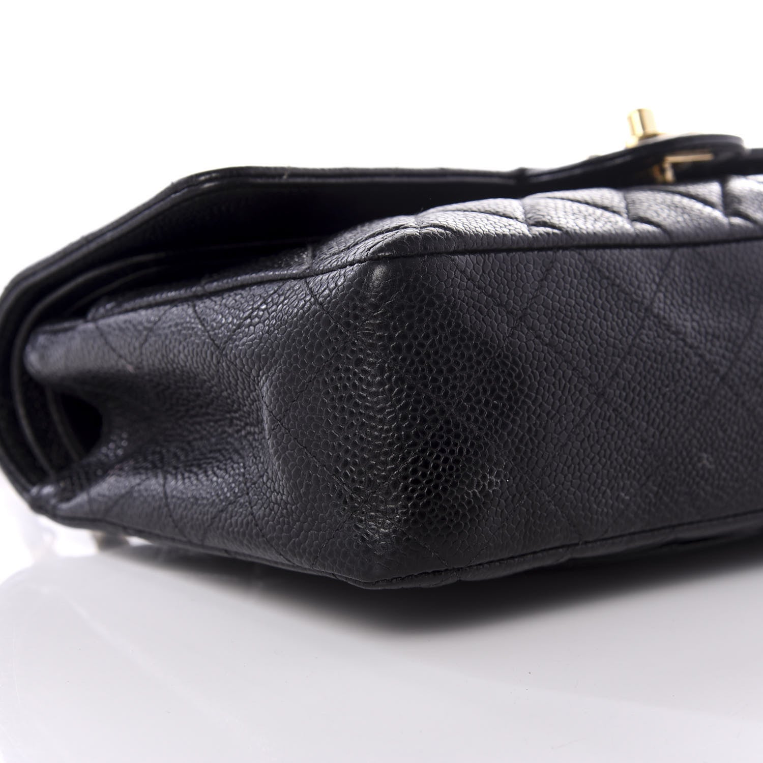 Chanel Caviar Quilted Medium Double Flap Black 6 of 12