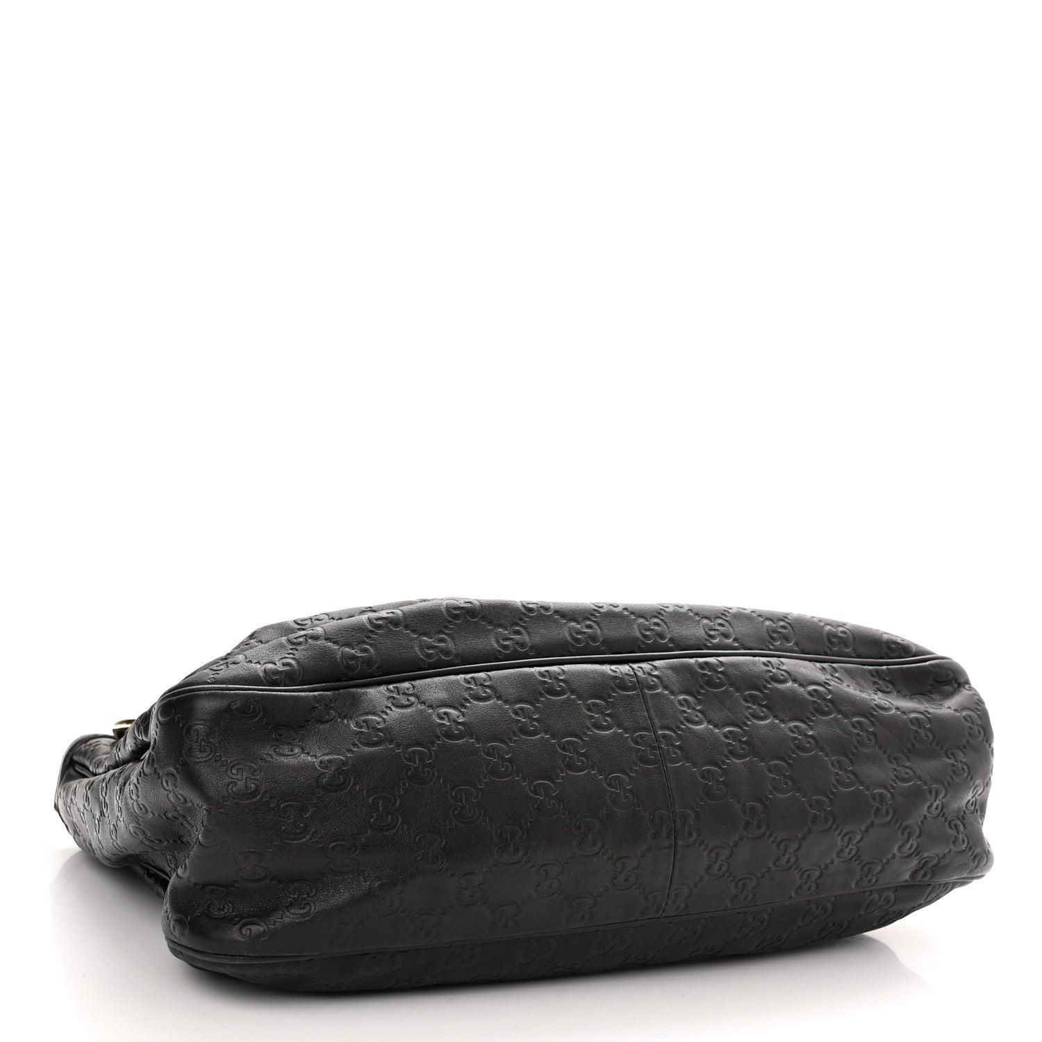 Gucci Guccissima Medium Sukey Top Handle Tote Black 4 of 14