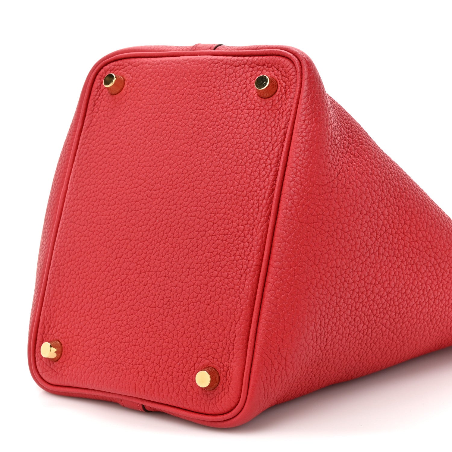 Hermes Taurillon Clemence Picotin Lock 18 PM Rouge Grenat 9 of 10