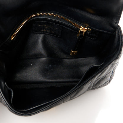 Christian Dior Calfskin Cannage Small Caro Bag Black 5 of 10