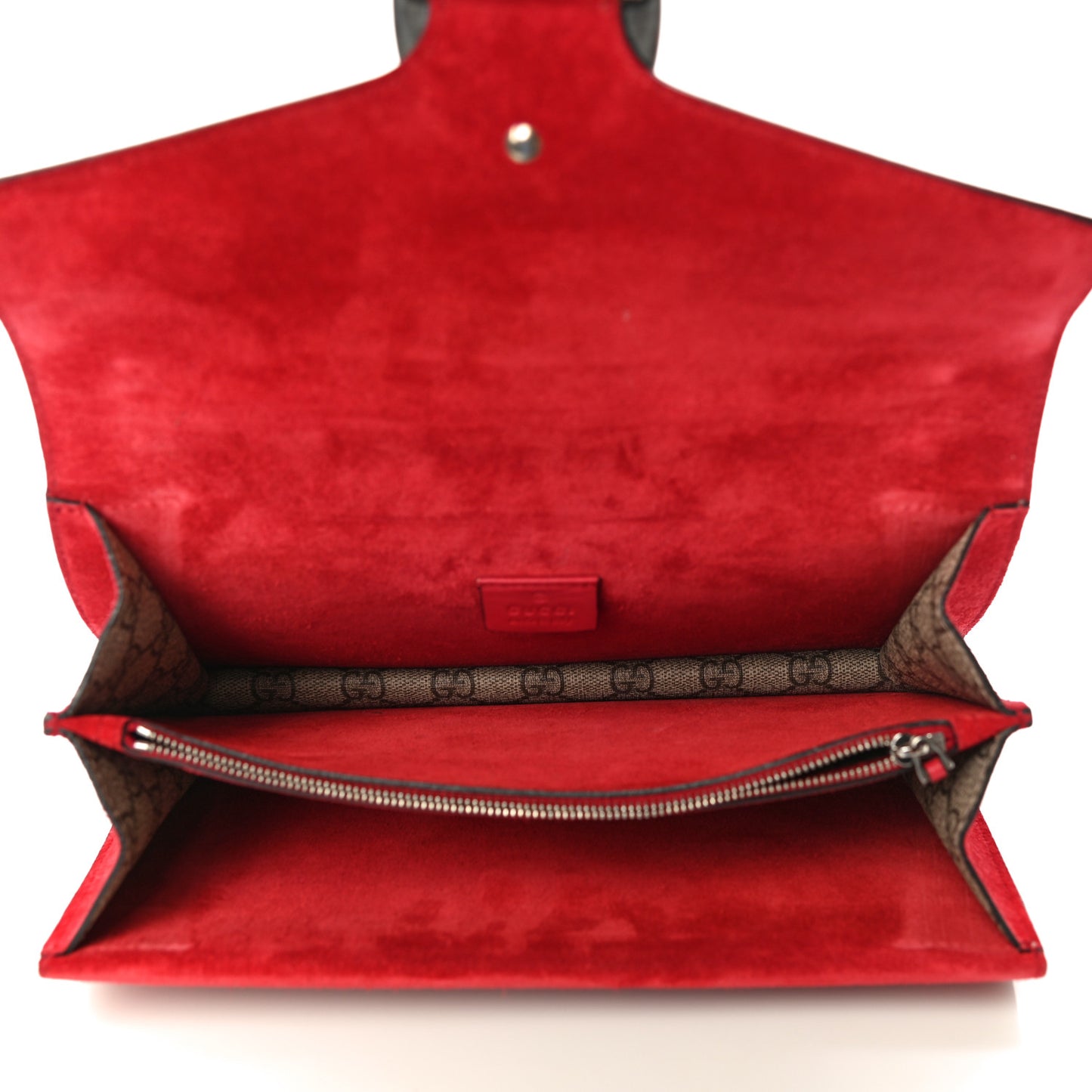GG Supreme Monogram Small Dionysus Shoulder Bag Red