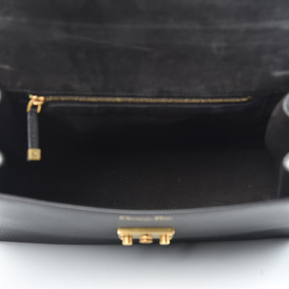 Christian Dior Calfskin Dioraddict Top Handle Black 5 of 9