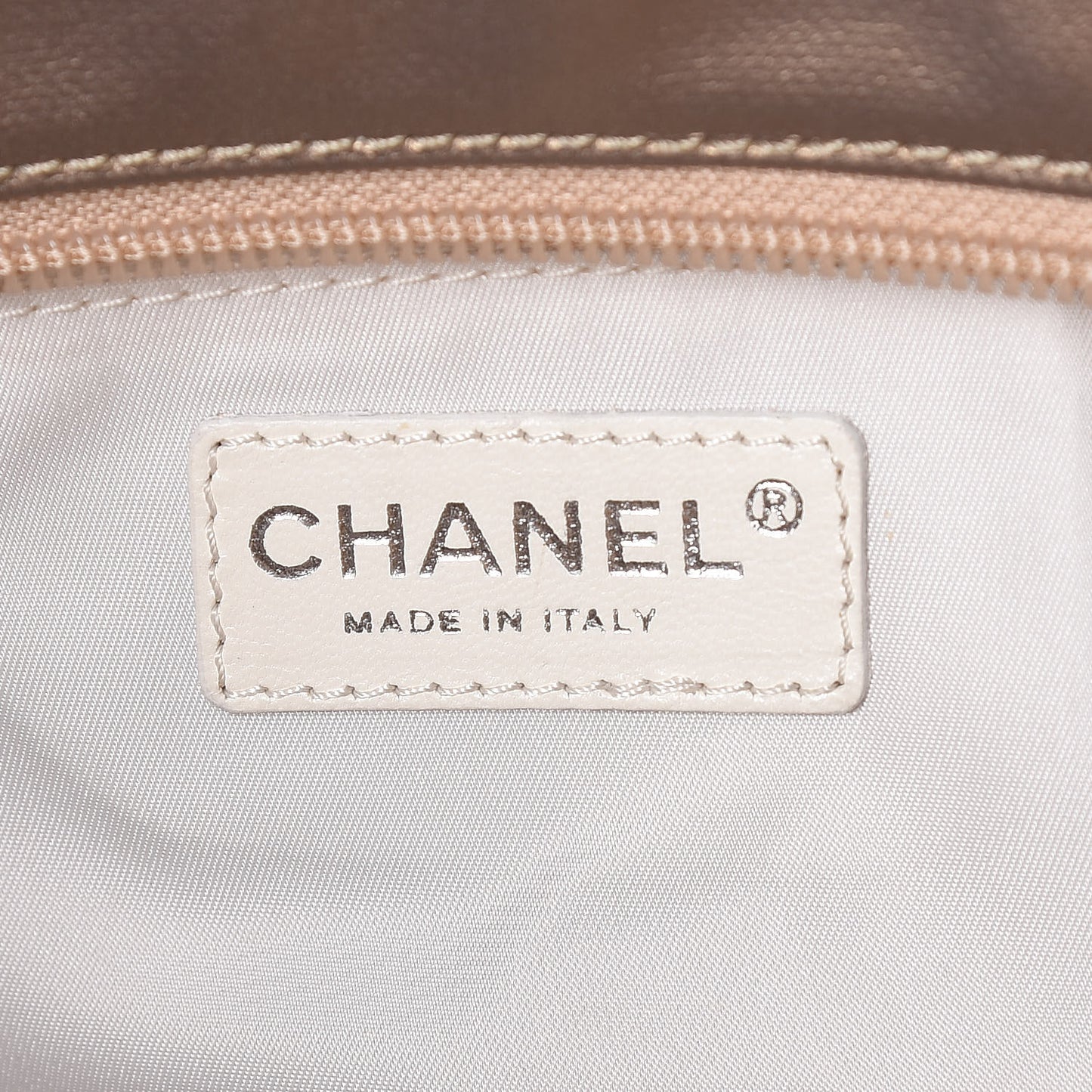 Canvas Large Paris Biarritz Tote Beige