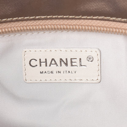 Chanel Canvas Large Paris Biarritz Tote Beige 8 of 9