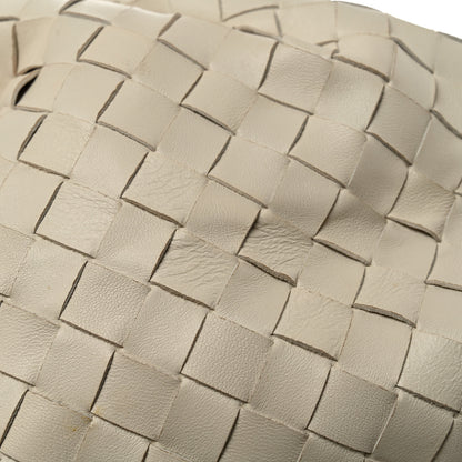 Bottega Veneta Nappa Maxi Intrecciato The Pouch Oversized Clutch Plaster 7 of 12