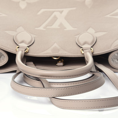 Louis Vuitton Empreinte Monogram Giant Onthego MM Tourterelle 12 of 12