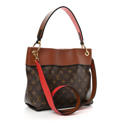 Louis Vuitton Monogram Tuileries Besace Caramel Rouge 3 of 10