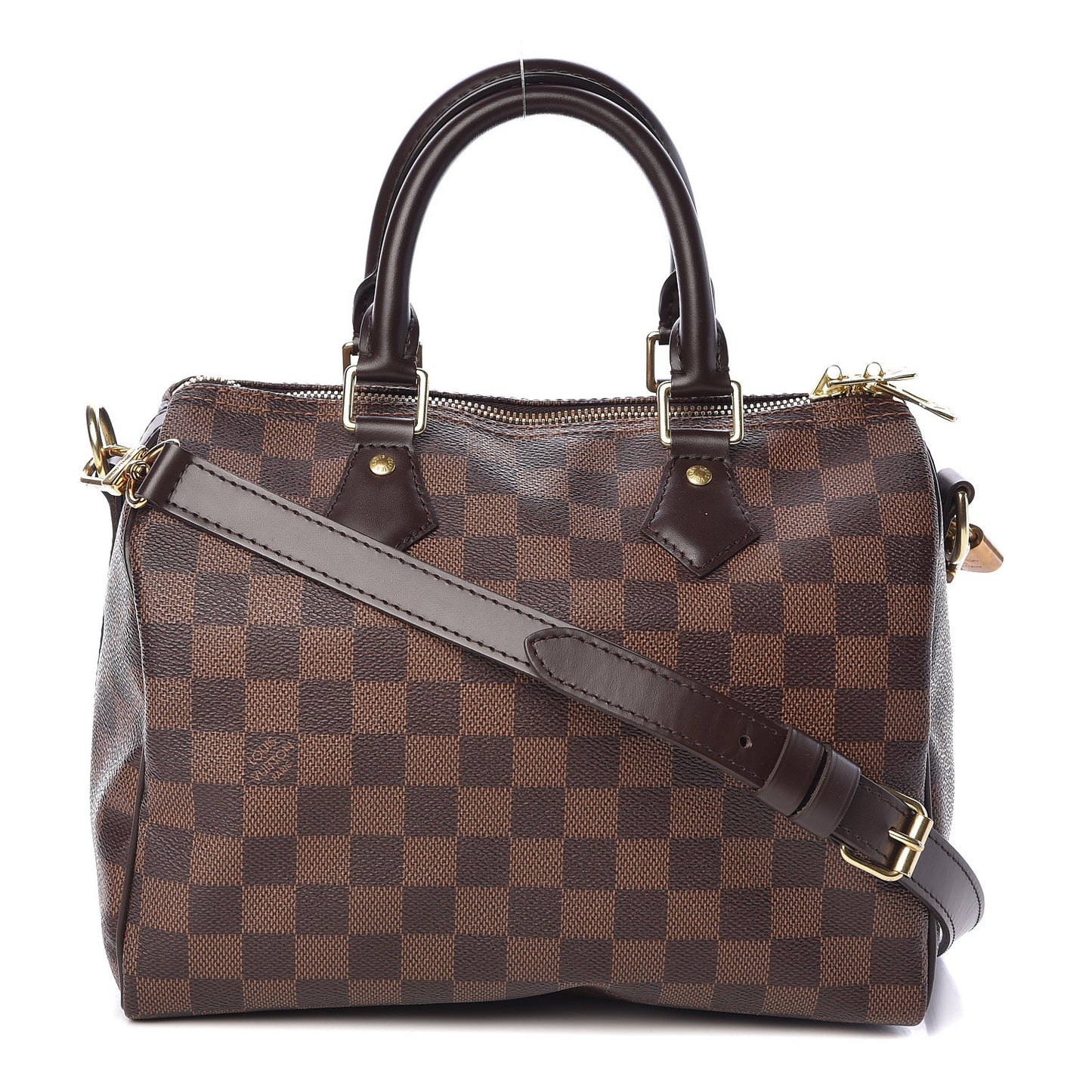 Damier Ebene Speedy Bandouliere 25