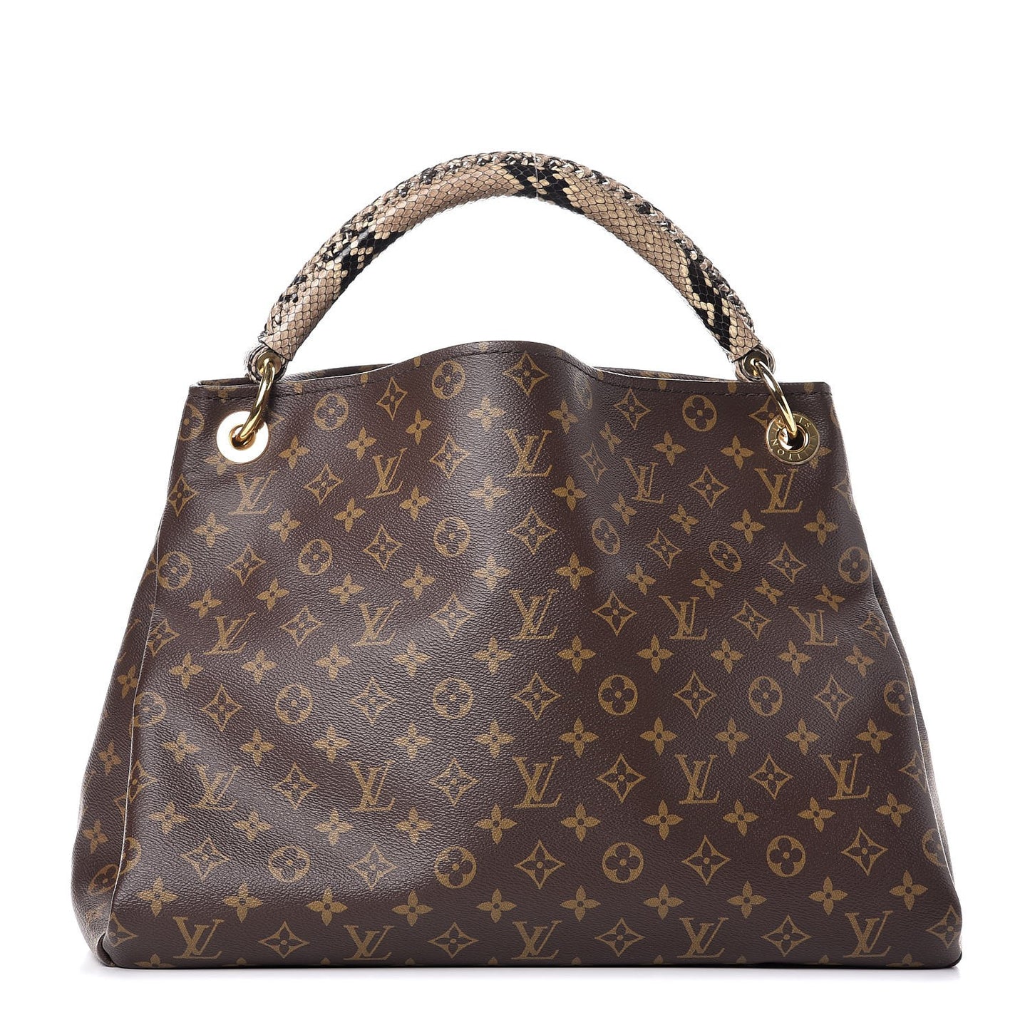 Snakeskin Monogram Artsy MM