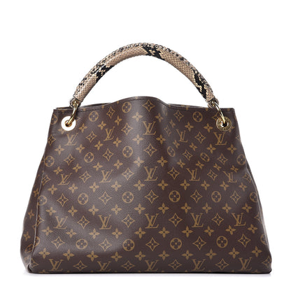 Louis Vuitton Snakeskin Monogram Artsy MM 1 of 7