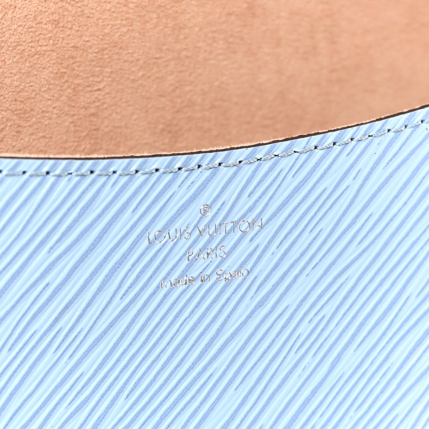 Epi Buci Crossbody Bleu Nuage