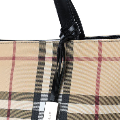 Burberry House Check Medium Tote Black 7 of 7