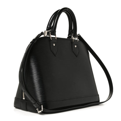 Louis Vuitton Epi Alma PM Black 2 of 10