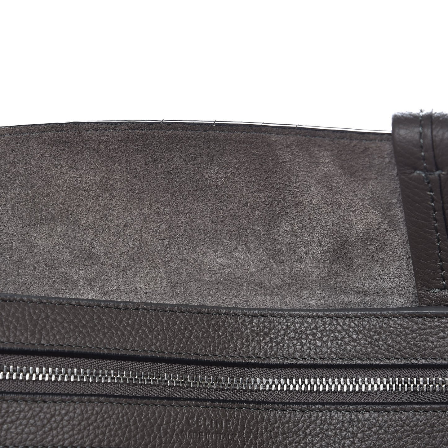 Soft Grained Calfskin Small Belt Cabas Phantom Taupe