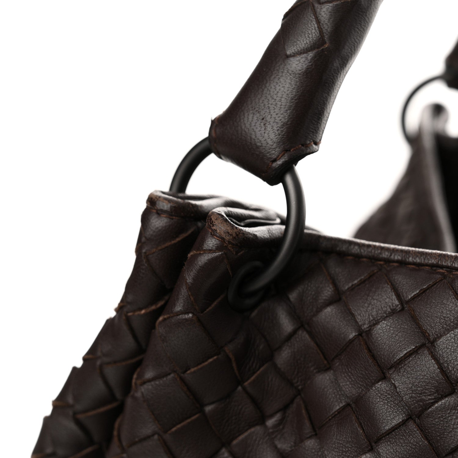 Bottega Veneta Nappa Intrecciato Parachute Bag Ebano 16 of 16