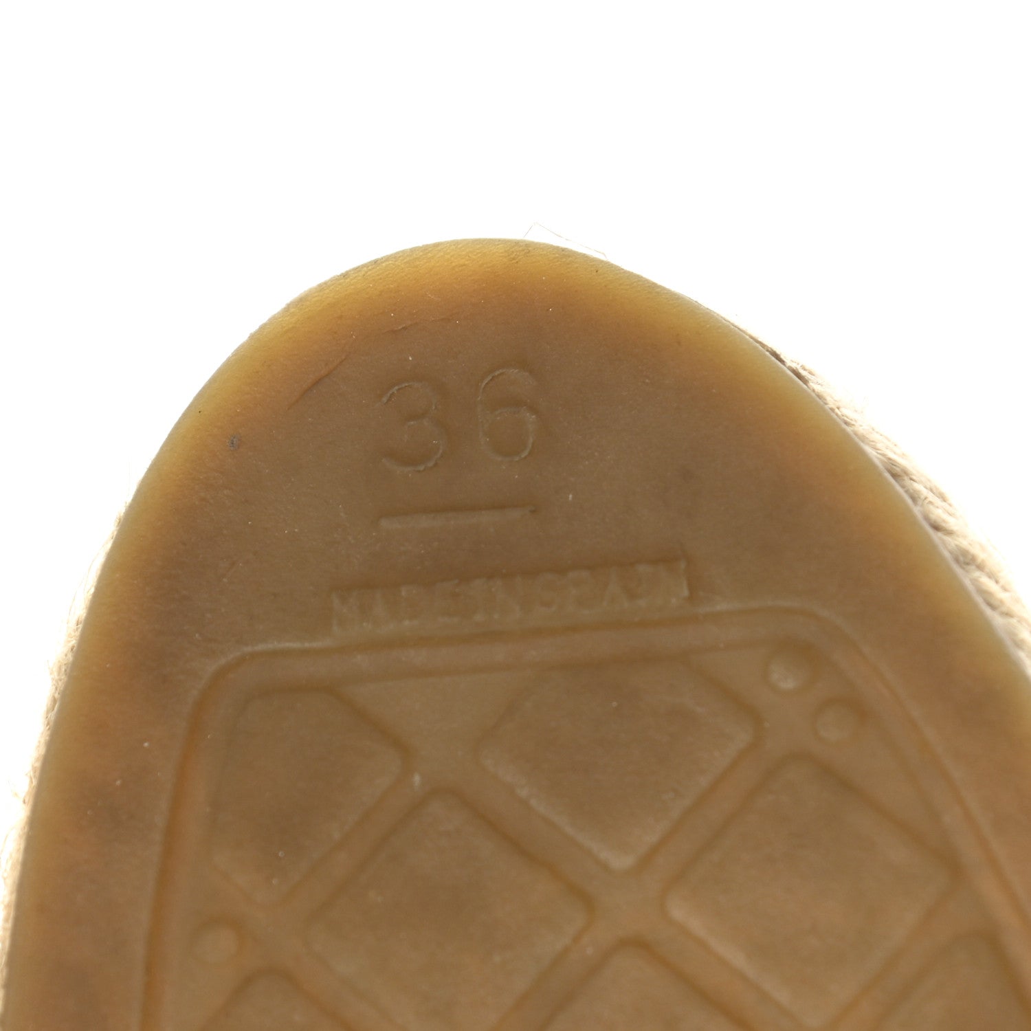 Chanel Calfskin CC Espadrilles 36 Light Brown 6 of 9