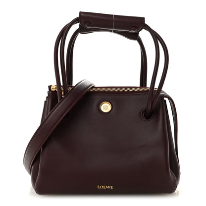 Loewe Supple Calfskin Small Madrid Bag Dark Burgundy 1 of 9
