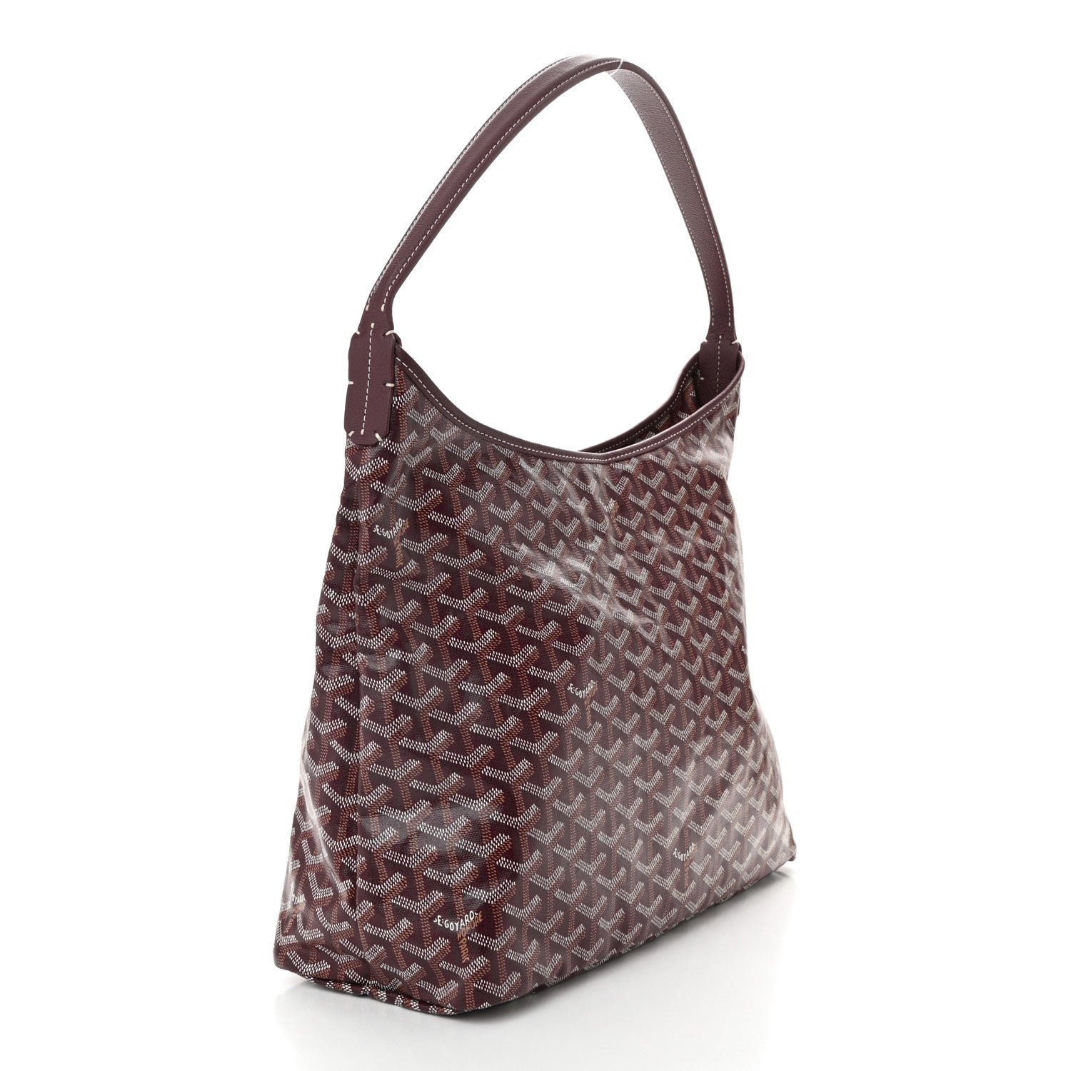 Goyard Goyardine Boheme Hobo Burgundy 4 of 11
