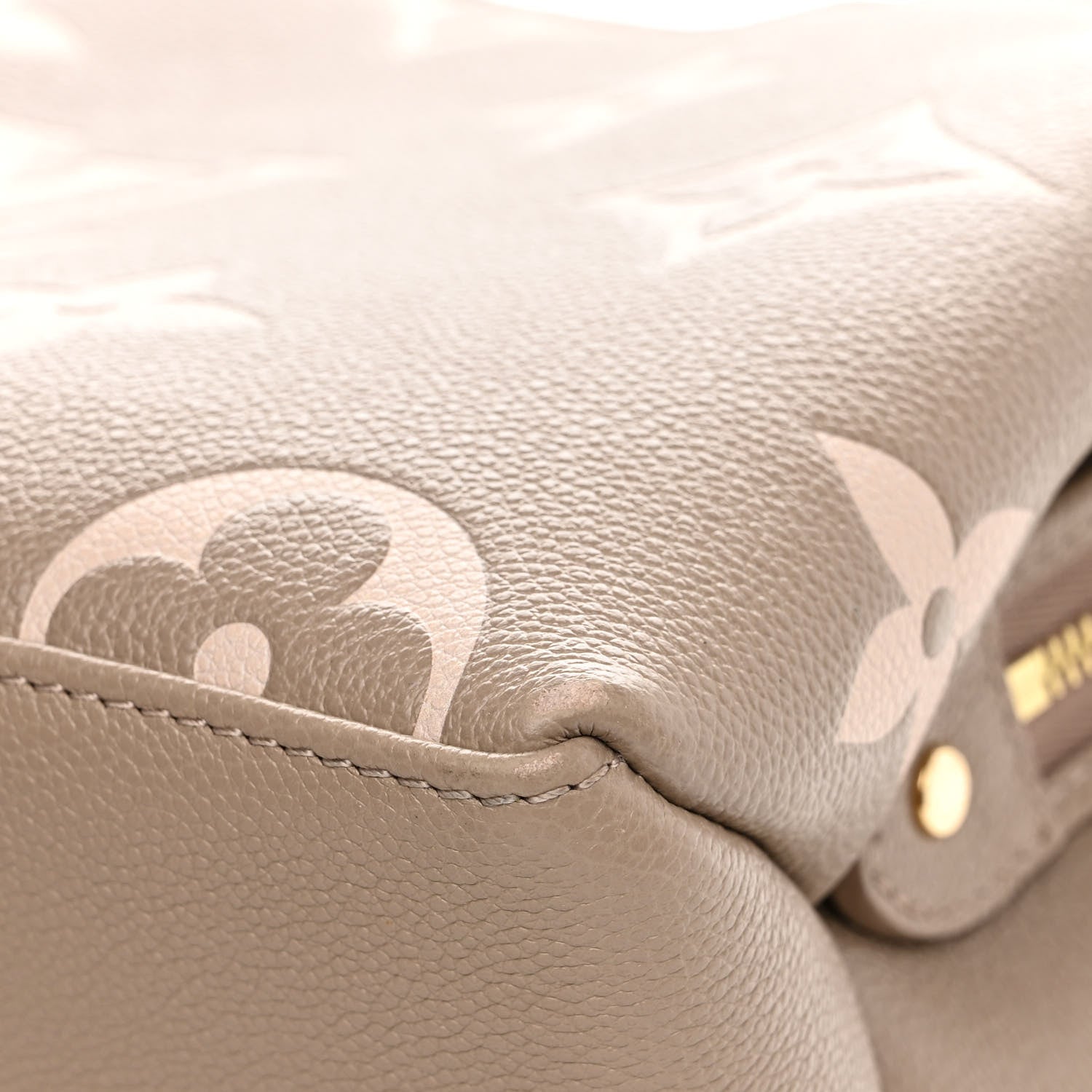 Louis Vuitton Empreinte Monogram Giant Petit Palais Tourterelle Creme 9 of 9
