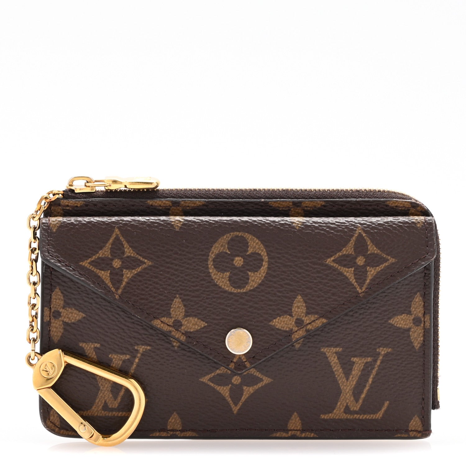 Louis Vuitton Monogram Recto Verso Card Holder Black 1 of 11