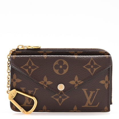 Louis Vuitton Monogram Recto Verso Card Holder Black 1 of 11