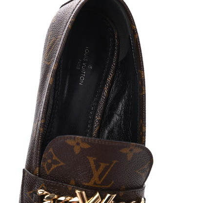 Louis Vuitton Monogram Upper Case Flat Loafer 40 16 of 21
