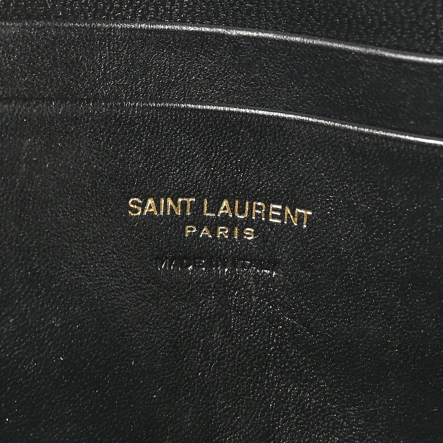 Saint Laurent Calfskin Matelasse Monogram Mini Lou Camera Bag Black 7 of 11