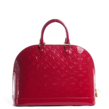 Louis Vuitton Vernis Alma GM Pomme D'Amour 1 of 7