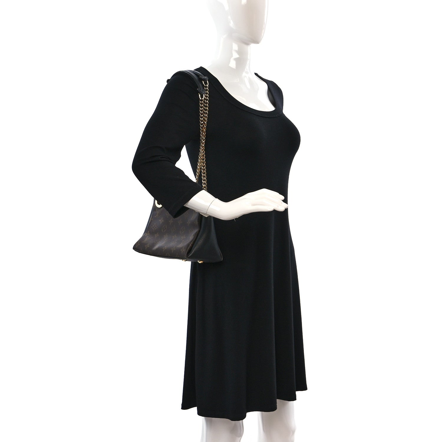 Louis Vuitton Monogram Surene BB Black 2 of 7