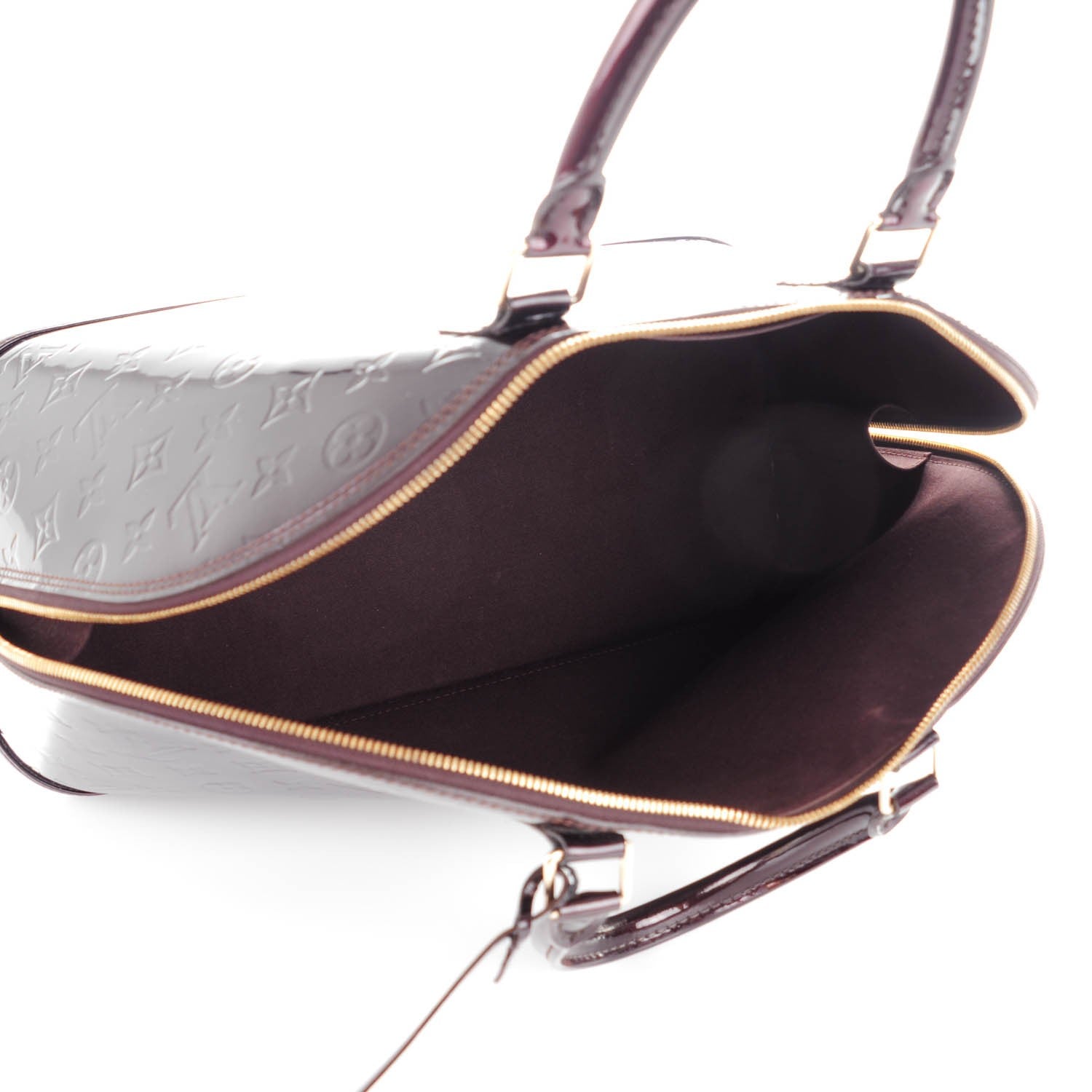 Louis Vuitton Vernis Alma MM Amarante 5 of 8