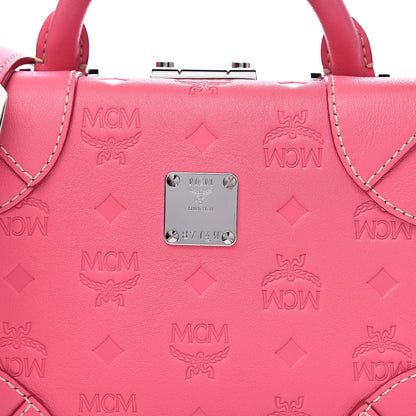 MCM Calfskin Ottomar Small Crossbody Sugar Pink 9 of 9