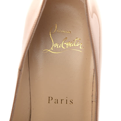 Christian Louboutin Patent So Kate 120 Pumps 37 Nude 7 of 7