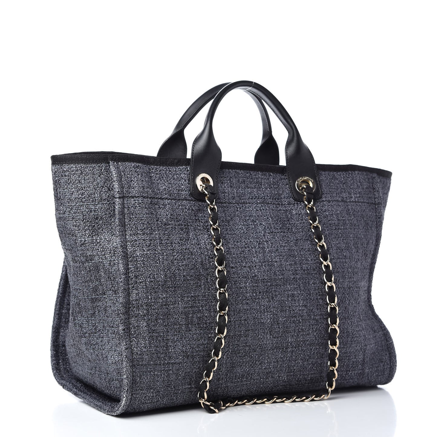Canvas Medium Deauville Tote Charcoal