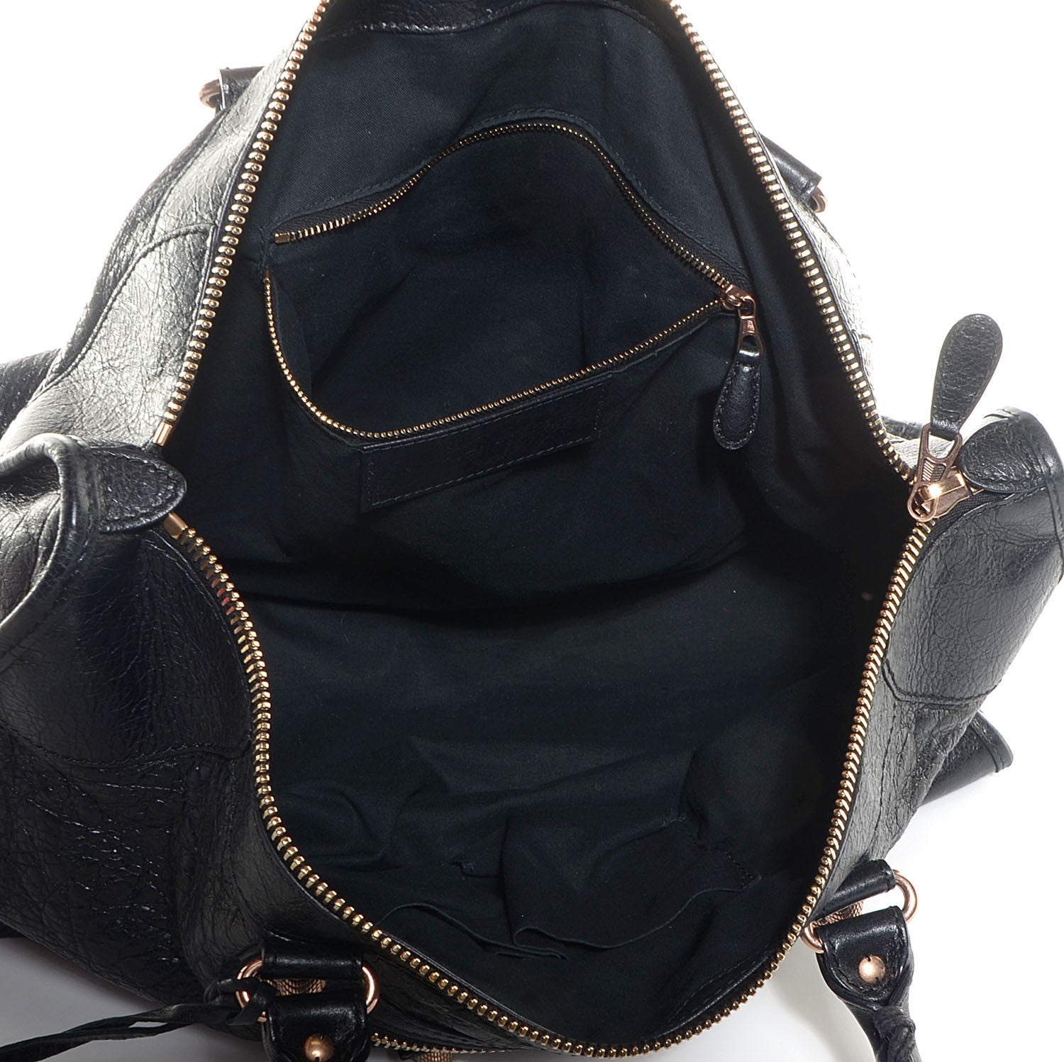 Balenciaga Agneau Giant 12 Rose Gold Hardware Work Black 5 of 11