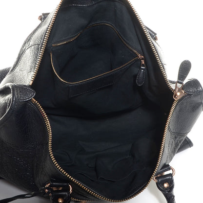 Balenciaga Agneau Giant 12 Rose Gold Hardware Work Black 5 of 11
