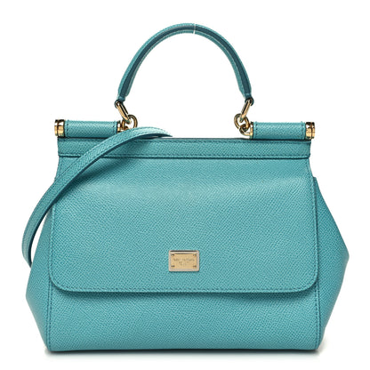 Dolce & Gabbana Dauphine Small Miss Sicily Satchel Light Blue 1 of 11