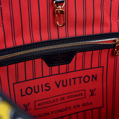 Louis Vuitton Monogram Kabuki Neverfull MM 7 of 8