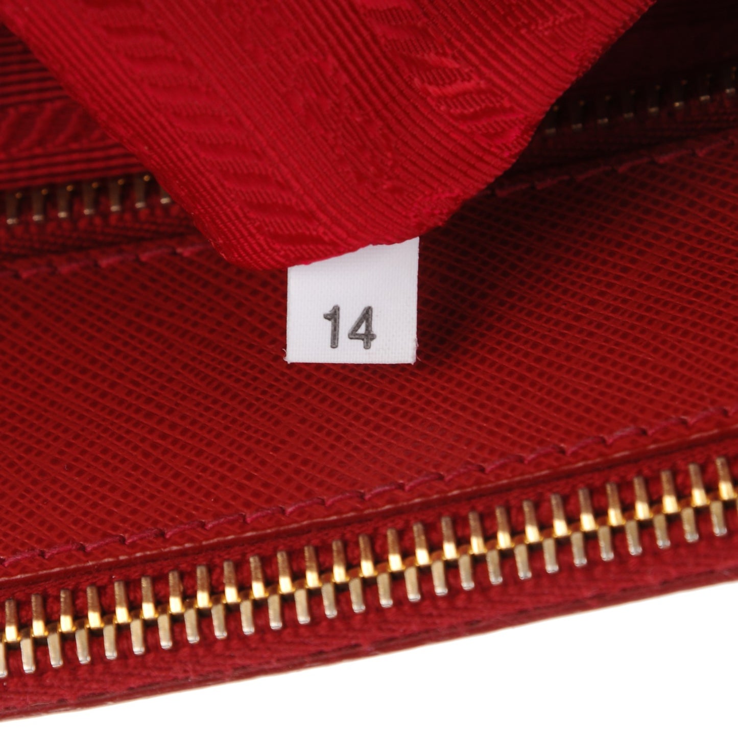 Saffiano Large Galleria Double Zip Tote Fuoco