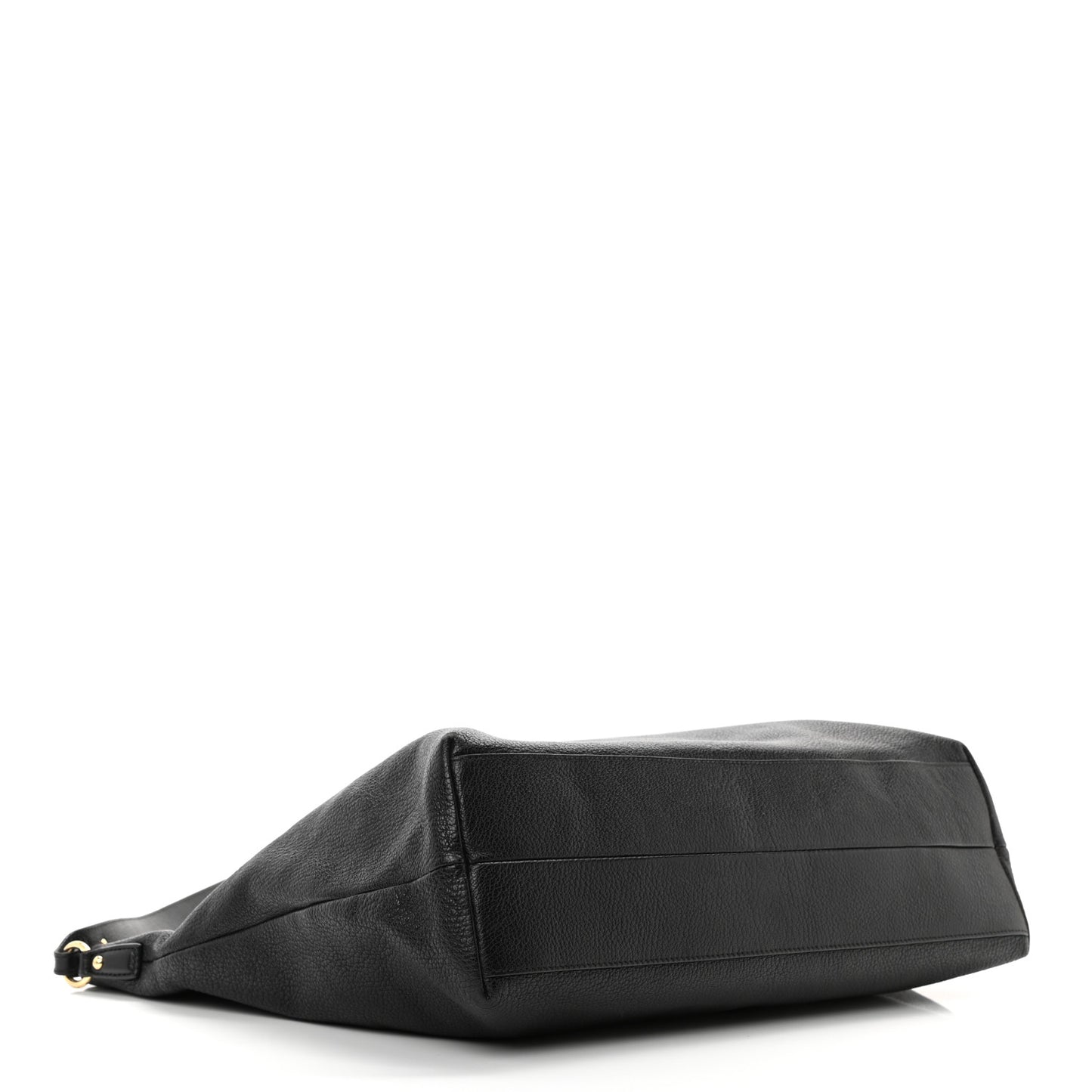 Goatskin Large Mika Tote Black