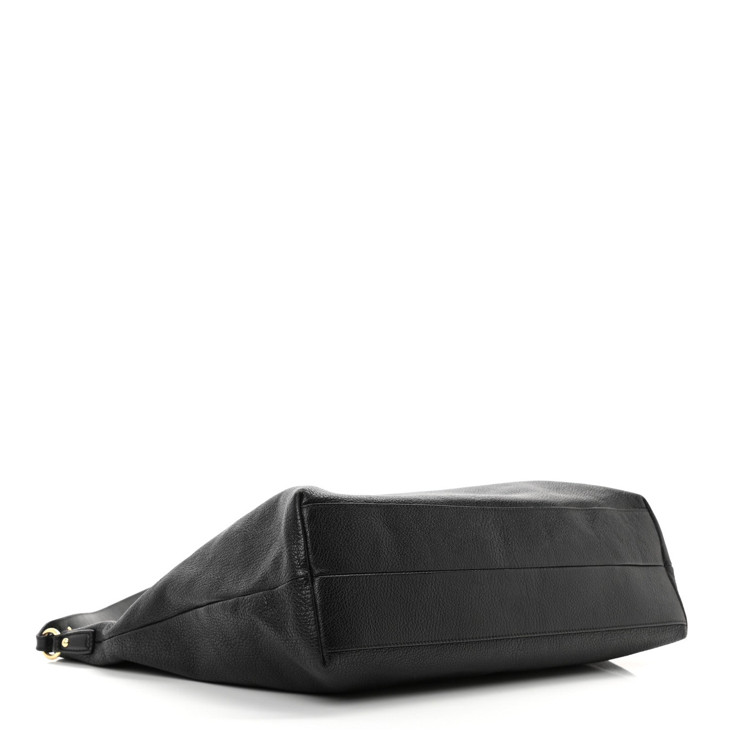 Salvatore Ferragamo Goatskin Large Mika Tote Black 4 of 10