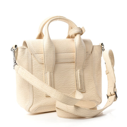 3.1 Phillip Lim Textured Calfskin Mini Pashli Satchel Milk 3 of 13