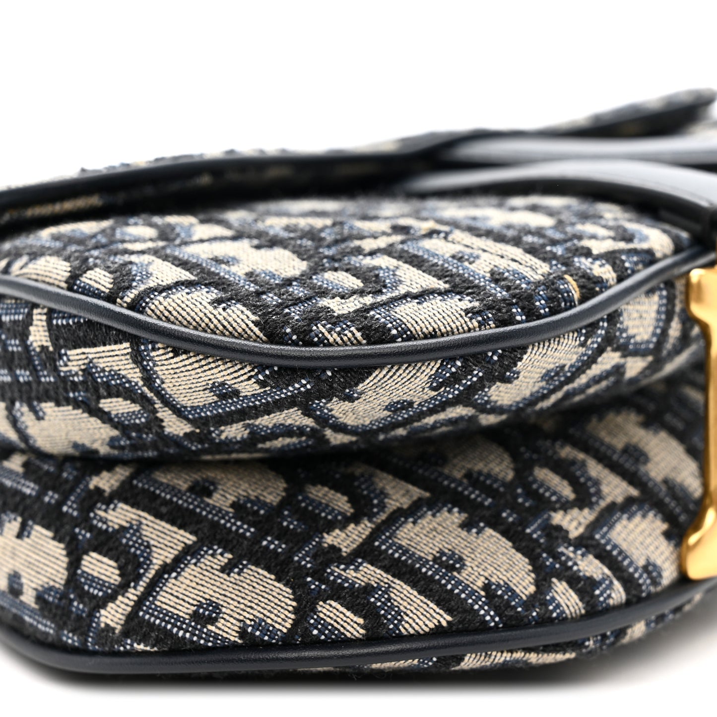 Oblique Mini Saddle Bag Blue