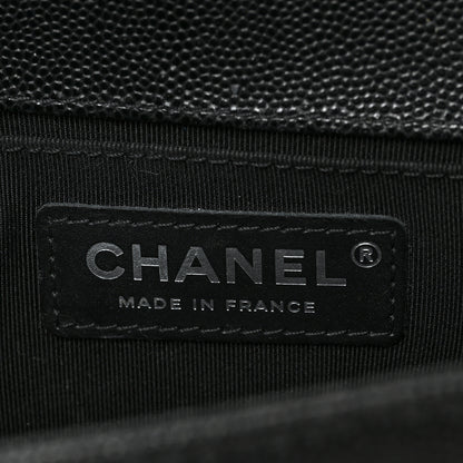 Chanel Caviar Quilted Small Boy Flap Black 6 of 9