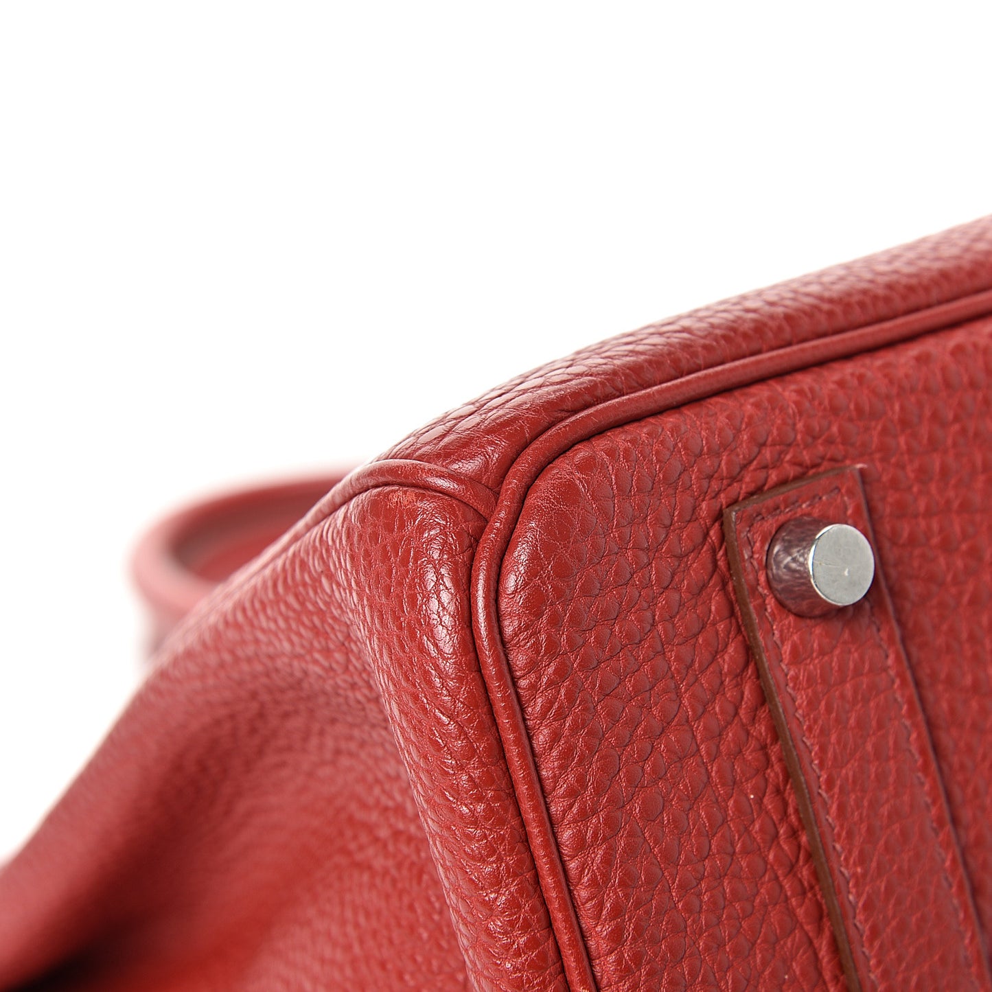 Togo Birkin 35 Rouge Casaque