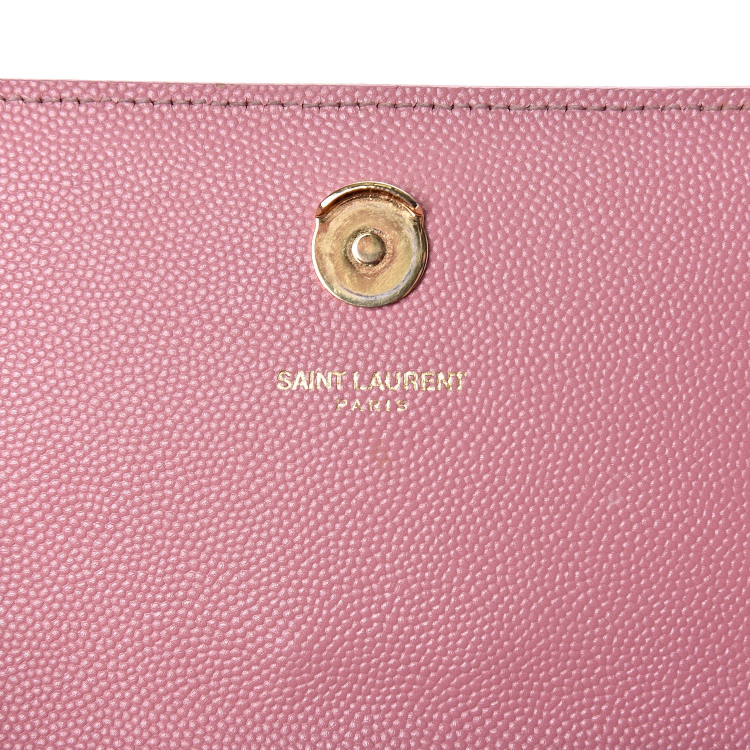 Saint Laurent Grain De Poudre Small Classic Monogram Kate Satchel Old Rose 7 of 16