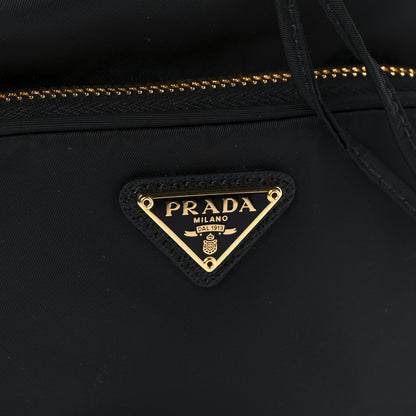 Prada Re-Nylon Duet Drawstring Shoulder Bag Black 9 of 11